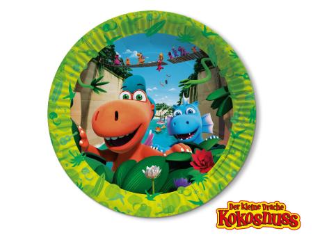 Drache Kokosnuss Party Teller Drache Kokosnuss Party Teller