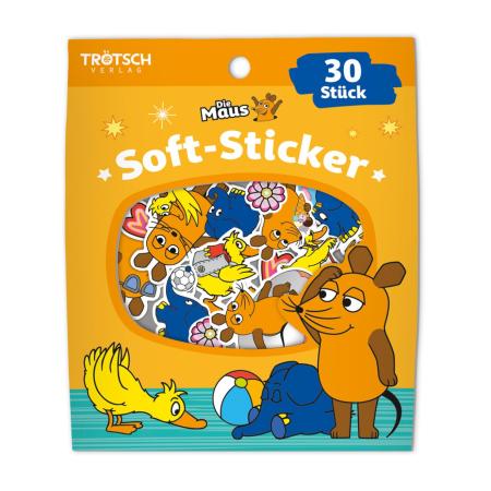 Die Maus Soft-Sticker 30 Stück