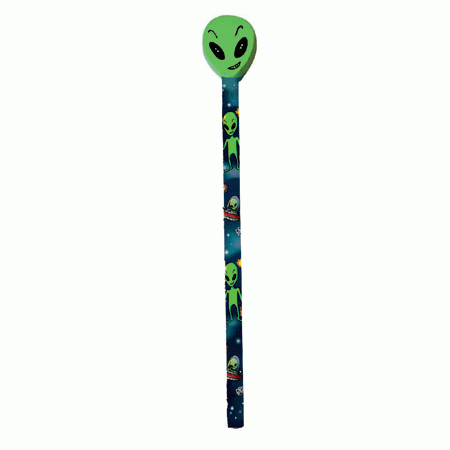 Alien Bleistift mit Radierer