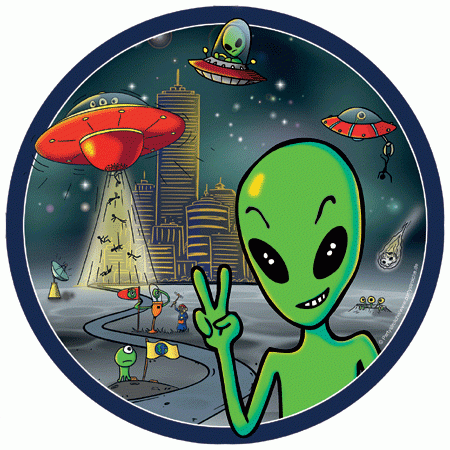 Alien Party Teller