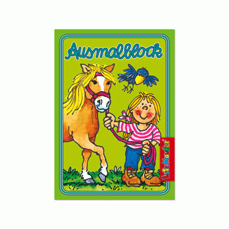 Ausmalblock Pferd A7 Lutz Mauder