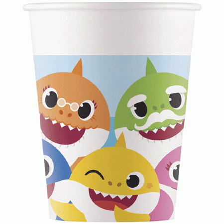 Baby Shark Party Becher