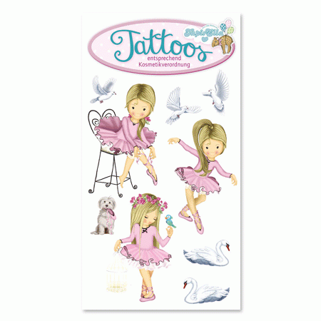 Ballett Tapir Ella Tattoos von Lutz Mauder