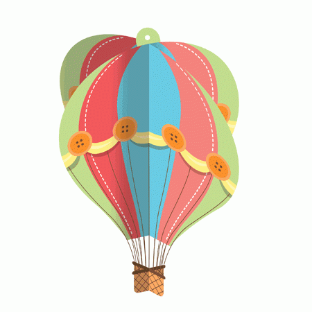 Baby Ballon Party Hängedeko