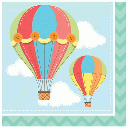 Baby Ballon Party Servietten