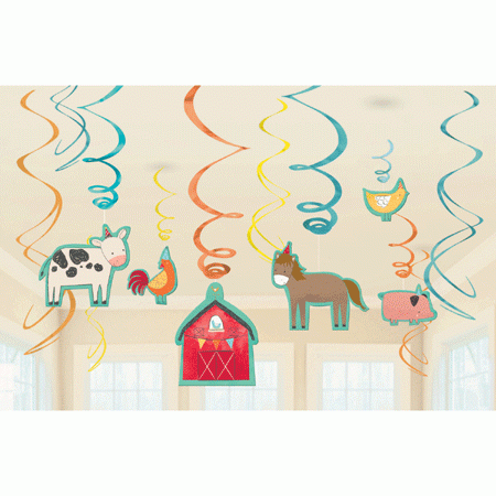 Barnyard Hängedeko - Spiralen