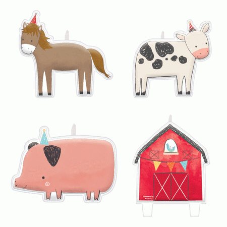 Barnyard Figurenkerzen