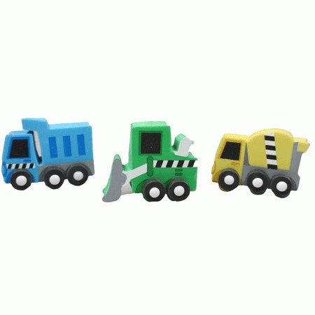 Baufahrzeuge Radiergummi