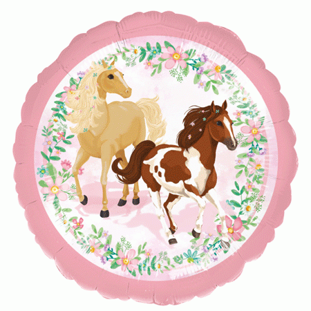 Pferd Folienballon Beautiful Horses