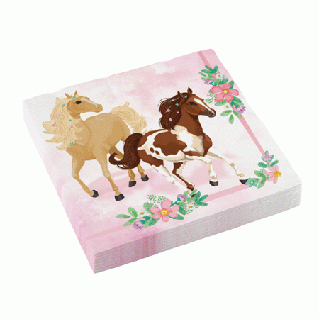 Pferde Party Servietten Beautiful Horses