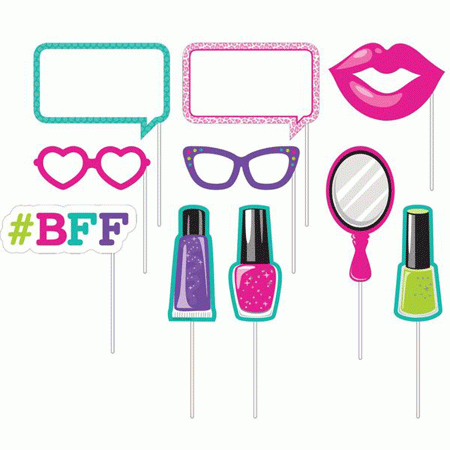 Beauty Spa Party Foto Booth Set
