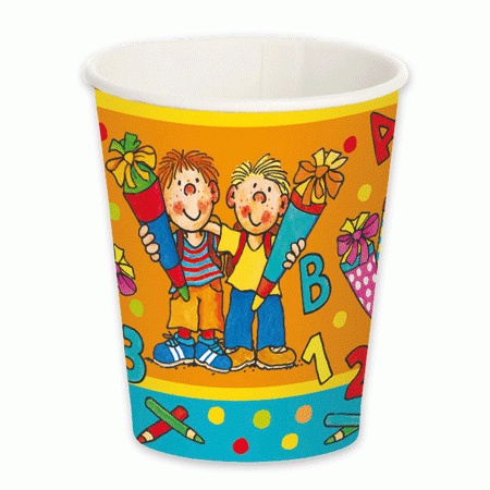 Schulstart Partybecher Lutz Mauder