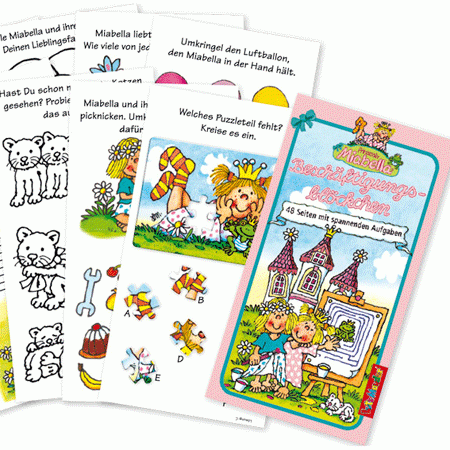 Beschäftigungsblöckchen Prinzessin Miabella
