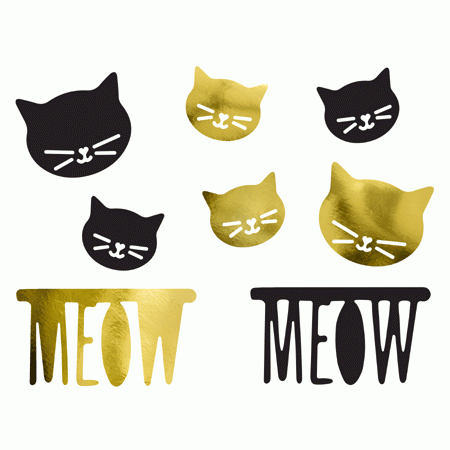Cats Meow Party XXL Konfetti