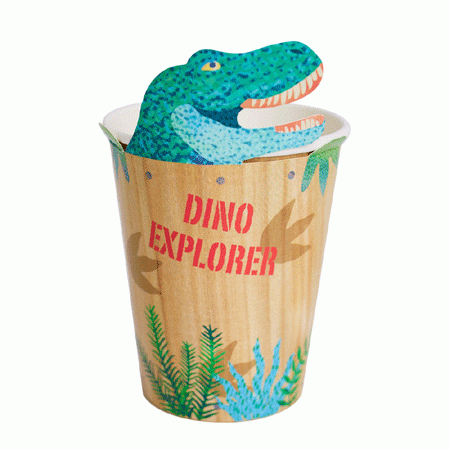 Dino Explorer Party Becher