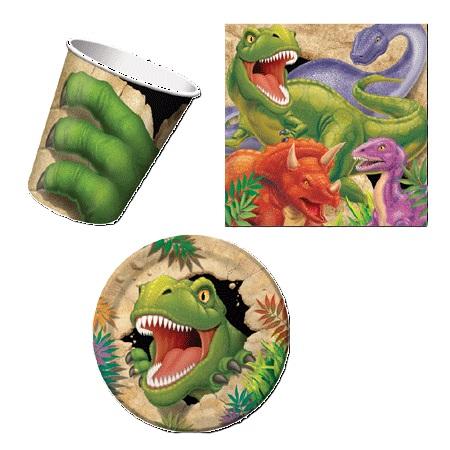 Dino Alarm Party Set