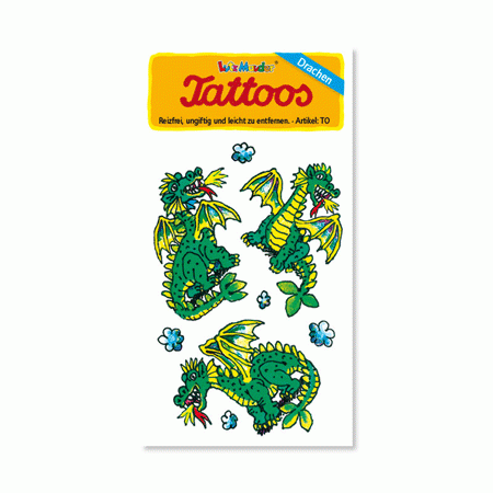 Drachen Tattoos von Lutz Mauder