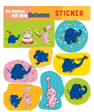 Der Elefant Sticker
