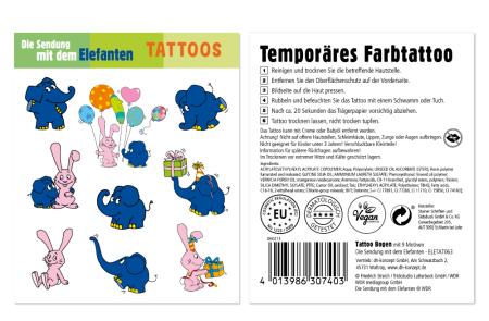 Der Elefant Tattoos