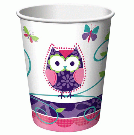 Eulen Party Becher