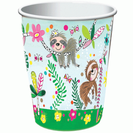 Faultier Party Becher