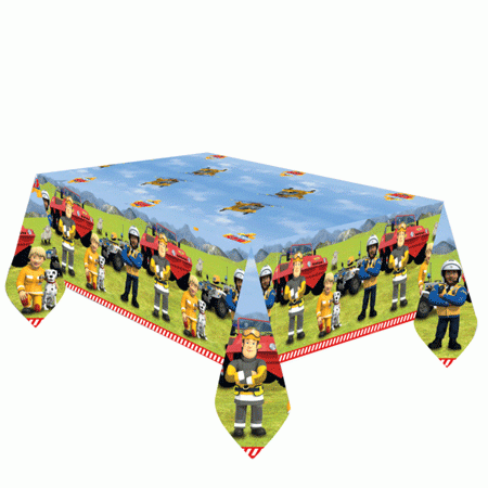 Feuerwehrmann Sam Party Papier Tischdecke
