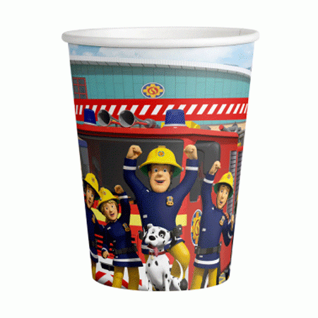 Feuerwehrmann Sam Party Becher