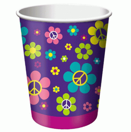 Flower Power Becher