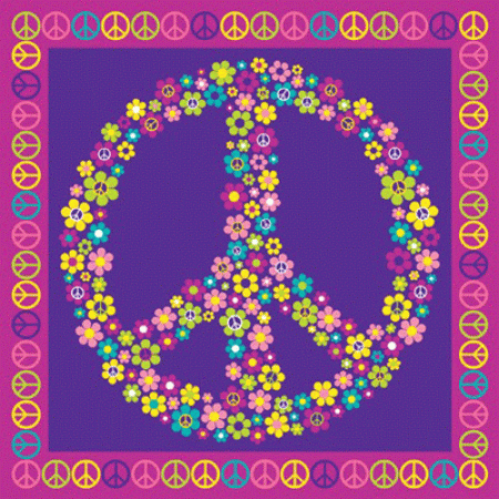 Flower Power Servietten