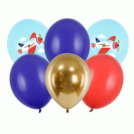 Flugzeug Luftballon