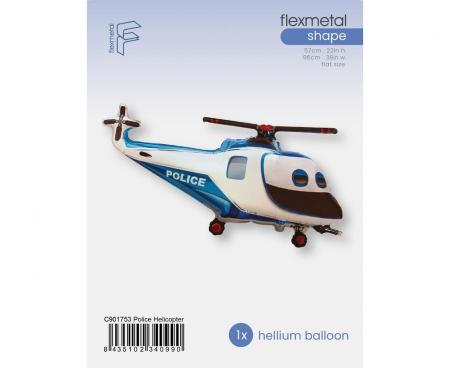 Polizei Hubschrauber Folienballon