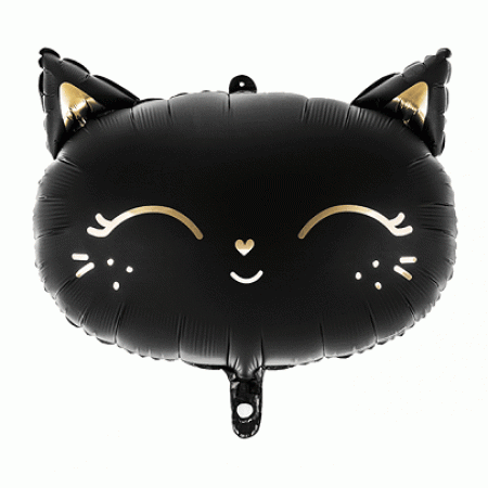 Folienballon schwarze Katze