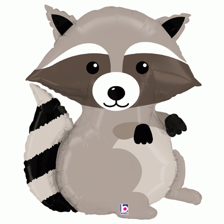 Waschbär Folienballon