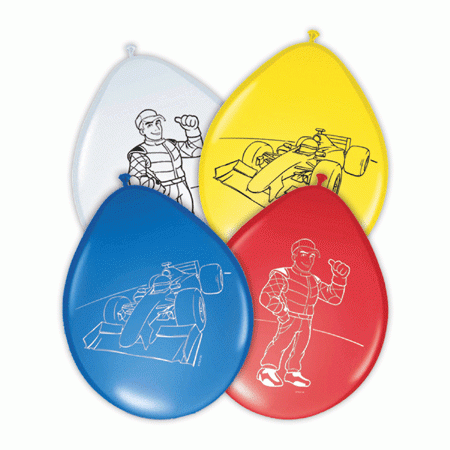 Formula Racing Party Luftballon