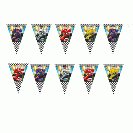Formular Racing Party XL Wimpelgirlande (0,65 €/Meter)