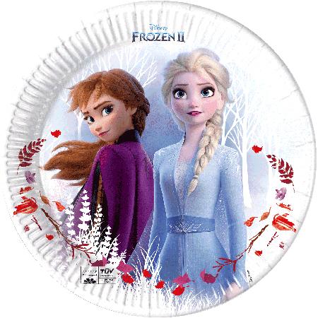 Frozen 2 Party Teller - kompostierbar Frozen 2 Party Teller - kompostierbar