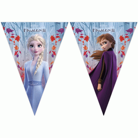 Frozen 2 Partygirlande - Wimpel (1,63€/Meter)