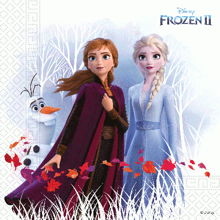 Frozen 2 Party Servietten - kompostierbar Frozen 2 Party Servietten - kompostierbar