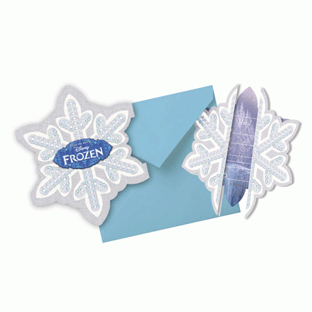 Frozen - Ice Skating Einladungskarten