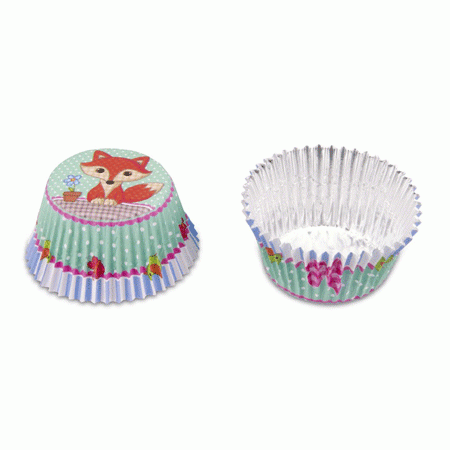 Fuchs Muffinförmchen 50 Stück