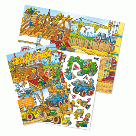 Baustelle Haftspiel groß