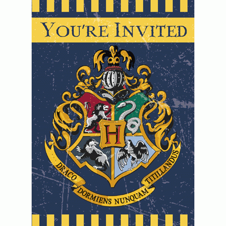 Harry Potter - Party Einladungen