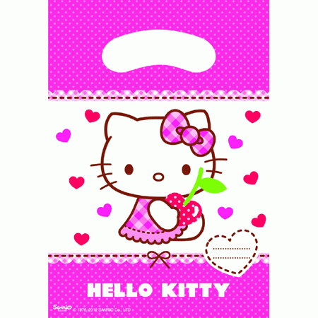 Hello Kitty Hearts Party Tüten Hello Kitty Hearts Party Tüten
