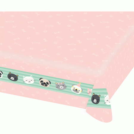 Hello Pets Papier Tischdecke