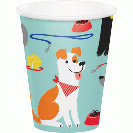 Hunde Motto Party Becher