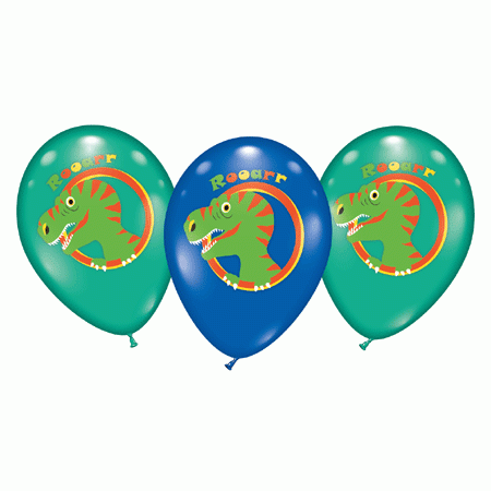 Luftballons Dinosaurier