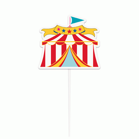 Lustiger Zirkus Party Kuchen Picker