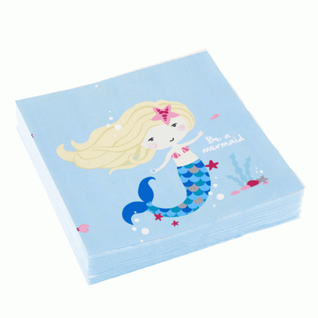 Kleine Meerjungfrau Party Servietten