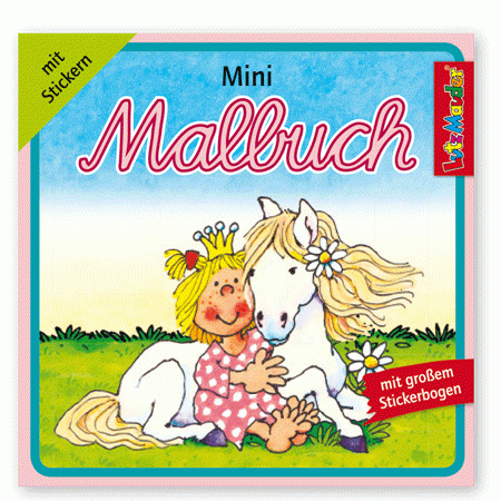 Mini Malbuch Prinzessin mit Stickern