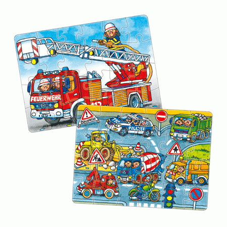 Mini Puzzle Feuerwehr
